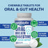 Oral Probiotics for Bad Breath, 5 Billion CFU Chewable Dental Probiotic for Teeth and Gums, Mint Tablets