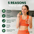 Purify Life GLP-1 Gummies Support Sugar-Free Appetite & Craving Control Supplement with Berberine, Cinnamon, Turmeric