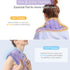 SuzziPad Microwave Heating Pad 7x16 - Moist Heat Pack for Pain Relief, Cramps, Muscle Ache, Purple