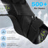 HiheXien 2 Ankle Brace for Sprained Ankle, Ankle Brace for Women Men Adjustable & Air Fabric Cool With Removable Side