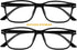 Success Eyewear Computer Glasses 2 Pk Anti Glare Reflection Classic Reading Glasses for Men and Women