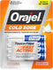 Orajel Touch Free Cold Sore Treatment - 0.12oz Liquid Formula, Immediate & Targeted Pain Relief, Bonus Size, 6