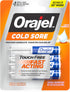 Orajel Touch Free Cold Sore Treatment - 0.12oz Liquid Formula, Immediate & Targeted Pain Relief, Bonus Size, 6