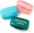 Stylish Pink Silicone Pill Organizer - Large Size for Vitamins & Supplements
