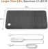 Extra Large Microplush Heating Pad for Back Neck Shoulder Pain Relief - 6 Heat Settings, Auto-Off, Gifts for Men Women