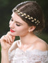 Unicra Gold Wedding Leaves Hair Vine, Bridal Leaf Headpiece, Gold Headbands Hair Accessories for Women and Girls (15.7