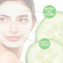 L'Action Paris Cucumber Purifying Spa Mask, Sheet Mask, Balances and Purifies Skin, Pack of 1