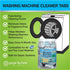 Ginger Lily Farms Botanicals Washing Machine Cleaner Tabs, 50-Count Deep Cleaning Tablets for HE Front Load & Top Load