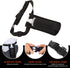 Massage Holster Belt Single Bottle Waist Bag Adjustable Shoulder Strap Massage Lotion Massage Oil Waist Pouch