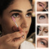 100 Pcs Disposable Mascara Wands, Crystal Eyebrow Spoolies Brush for Eyelash Extensions, Makeup Applicators with