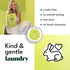 Zero Trace All Natural Laundry Detergent Sheets - Eco-Friendly Travel Detergent Sheets with Fresh Scent (144 Loads, 72