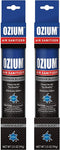 Ozium 3.5 Oz. Air Sanitizer & Odor Eliminator, Carbon Black Scent | 2 Pack for Homes, Cars, Offices, and More