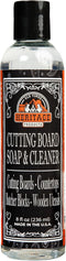 Heritage Products Food Safe Cutting Board Soap, 8 oz Natural Formula for Butcher Block, Chopping Boards, Wooden Bowls