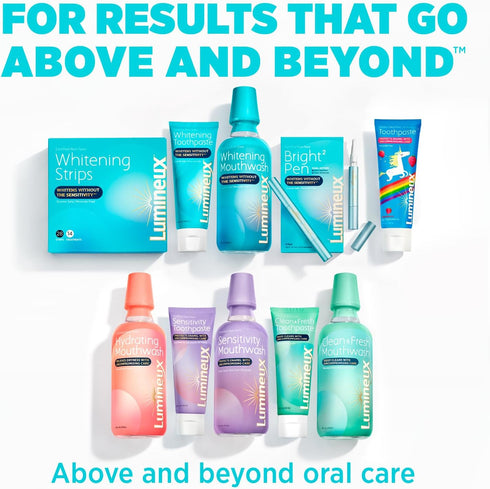 Lumineux 2-in-1 Whitening Pen - Enamel Safe, Clinically Proven to Whiten without Sensitivity