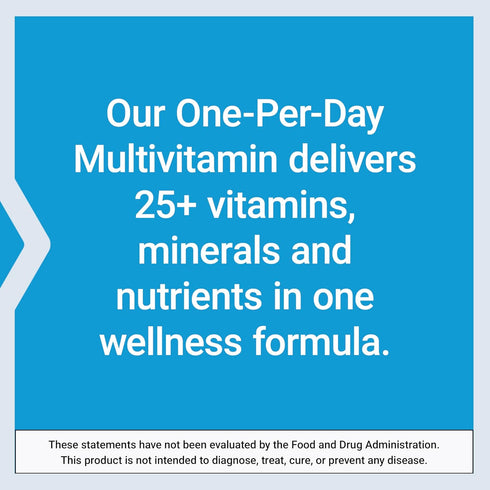 Life Extension One-Per-Day Multivitamin, Packed with Over 25 Vitamins, 60 Tablets, Non-GMO, Gluten-Free