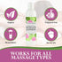 Organic Naturals Bamboo Silk Massage Lotion by Lotus Touch - 100% Pure Bamboo Silk Powder, Green Tea Extract & Aloe