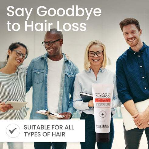 Ultra Scalp Care Shampoo | DHT Blocking Hair Restoration, Growth Promoter with Biotin for Men & Women | Prevents Loss