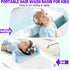 Set,Silicone Portable Hair Washing Station Hair Washing Station for Kids,Children,Toddler,Sink or Bathtub Shampoo