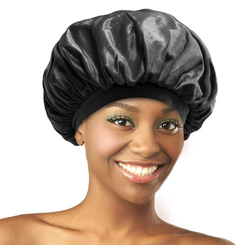 Sleep Cap & Bonnet Treated with Olive Oil & Vitamin E
