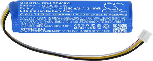 IAN034NA Battery Replacement for Qolsys IQ Panel 4, Battery Model IAN034NA QR0083-840