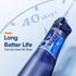 Bitvae C6 Portable Cordless Water Flosser for Teeth Cleaning, 6 Jet Tips, USB Rechargeable, IPX7 Waterproof, Midnight