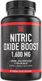 Nitric Oxide Booster Supplement, 1600mg Extra Strength L-Arginine, Citrulline Malate, Alpha-Ketoglutarate (60 Count)