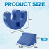 ROYALAY Bedridden Patient Turning Device for Elderly with Fixing Strap, Bedsore Pressure Relief Pillow, Bed Ridden