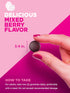 Gummies PINK Multivitamin for Women | Non-GMO & Gluten Free | Plus Collagen & Biotin | Mixed Berry Flavor