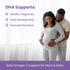 Prenatal DHA for Women 600mg + 400 IU Vitamin D3, 120 Softgels for Brain Health during Pregnancy