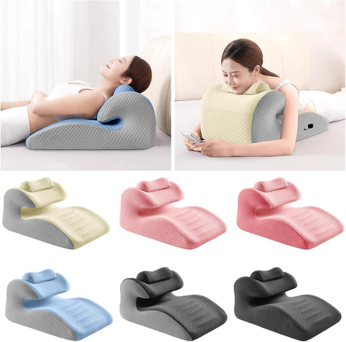 ZeawIEsvbyt 3D (SN.06) Intimacy Cushion for Couples, Ergonomic Butt Pillow with Contours, Designed for Deep Support