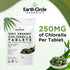 Chlorella Tablets, High Potency Kosher Supplement, All-Natural Chlorophyll Superfood, Vegan - 400 Tablets (2 Pack)