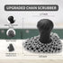 Cast Iron Scrubber with Handle | 316 Cast Iron Cleaner Chainmail Scrubber for Cast Iron Pan Skillet - Cleaning Kit (1