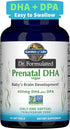 Garden of Life Dr. Formulated Prenatal Vegan DHA, 30 Softgels - Certified Vegan Omega 3 Supplement with 400mg DHA