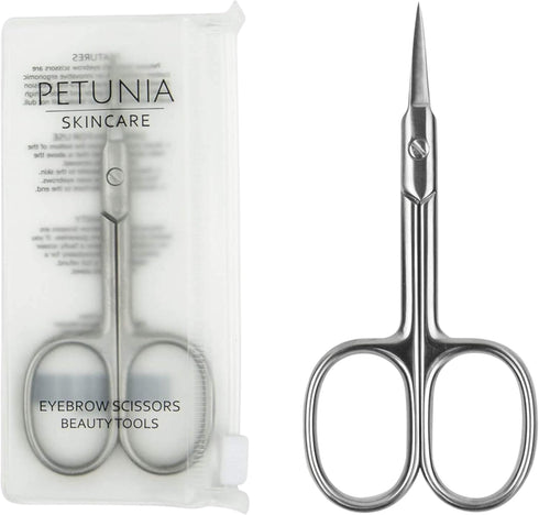 Professional Small Grooming Manicure Cuticle Scissors for Facial Hair, Nail, Moustache, Eyebrow, Eyelash, Nose, Ear,