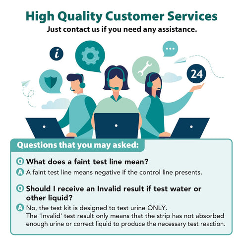 Easy@Home Multi-Drug Screen Test - 5 Pack Urine Drug Tests Kit, Testing BZO/COC/THC/MET/MOR/OXY/BAR/BUP/MTD/TCA,