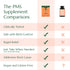 PMS & Period Relief Supplement: No More Cramps, Mood Swings, or Bloating, 12 Count
