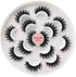 Veleasha 5D Faux Mink Lashes, 7 Pairs Pack, Handmade Wispy Fluffy Dramatic Eye Lashes, Luxurious Volume (5D09)