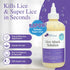 Kapow 8oz Head Lice Shampoo – Non-Toxic, Pesticide-Free, Strong Yet Gentle Formula for Family Use