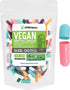 XPRS Nutra Size 00 Empty Capsules - 100 Count Vegan Capsules for DIY Vegetable Capsule Filling (Multi-Color)