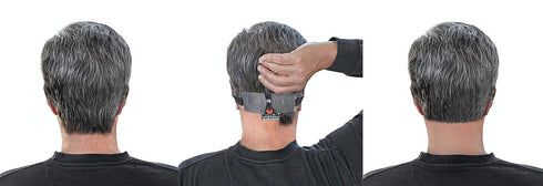 Quality Time Neck Hair Guide - Neckline Template for Shaving, DIY Stencil for Haircuts, Made in USA
