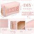 Sanwuta 9 Pcs Preppy Makeup Bag, Waterproof PU Leather Cosmetic Pouch, Toiletry Bags for Traveling, Macaron Colors