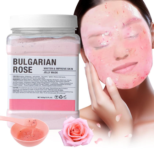 Professional Jelly Mask for Facials - Natural Gel Face Mask Powder for Moisturizing & Hydrating Skin Care (23 Fl Oz)