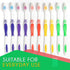 Bulk Toothbrushes 25 Pack, Individually Wrapped Travel Toothbrush Set for Adults & Kids, Medium-Soft Brush Head
