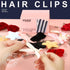 YGDZ Alligator Hair Clips, 150pcs 1.77 Inch Metal Hair Bow Clips for Bows Making Crafts (4.5cm)