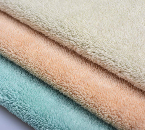 HOPESHINE Face Makeup Remover Cloths - Reusable Soft Wash Cloth for Sensitive Skin, 12 inch X 12 inch