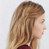 YISSION 12PCS Small Flower Hair Clips - Cute Metal Hair Barrettes for Women and Girls, Mini Gold Flower Claw Clips