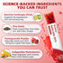 XtraVitals 15 Coleology Cutting Jelly - Collagen Jelly Stick with Chia Seeds Collagen, Hyaluronic Acid, Glowing Skin