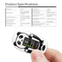 mekaaoo (2+), 20 Panda Pediatric Pulse Oximeter for Kids Children Oxygen Monitor Fingertip with Memory, Blood Oxygen