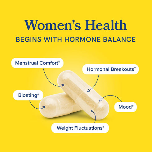 DIM Supplement 200 mg (120 Ct) | Hormone Balance for Women & Men | Antioxidant Support, Menopause & PMS Support