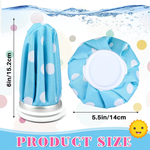 Honoson Reusable Ice Pack (4 Pack), Cold and Hot Use for Pain Relief from Injuries, Wisdom Teeth, Breastfeeding